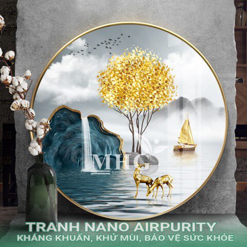 Tranh tròn Nano Airpurity A1-1491