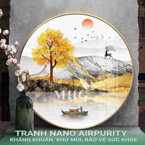 Tranh tròn Nano Airpurity A1-1494