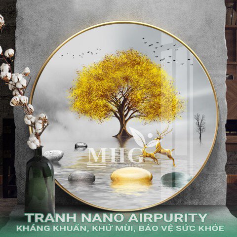 Tranh tròn Nano Airpurity A1-1495