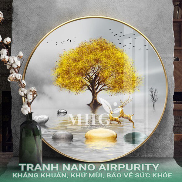 Tranh tròn Nano Airpurity A1-1495