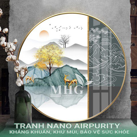 Tranh tròn Nano Airpurity A1-1498