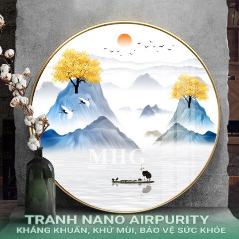 Tranh tròn Nano Airpurity A1-1500