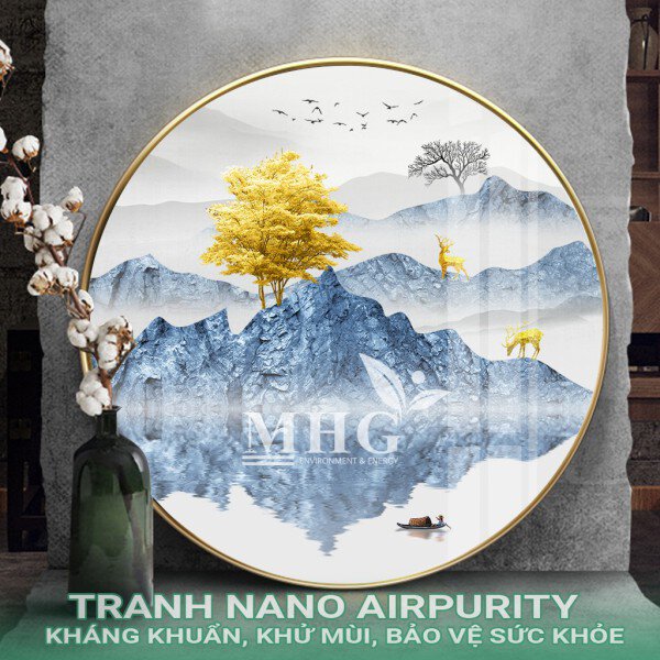 Tranh tròn Nano Airpurity A1-1501