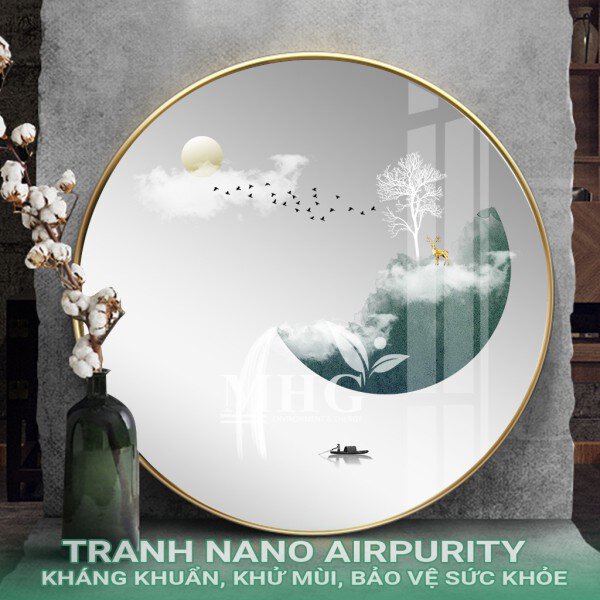 Tranh tròn Nano Airpurity A1-1518