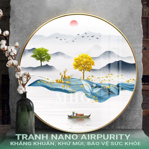 Tranh tròn Nano Airpurity A1-1523