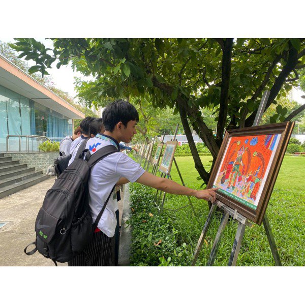 “Thành phố xanh – Đẹp như trong tranh”: Khi nghệ thuật chạm vào trái tim môi trường