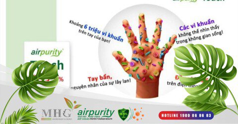 Nano Airpurity - Vì một Việt Nam sạch khuẩn từ đôi tay!
