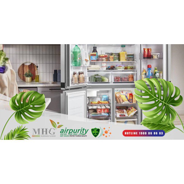 Cách bảo quản thực phẩm trong tủ tốt hơn với miếng dán khử mùi tủ lạnh