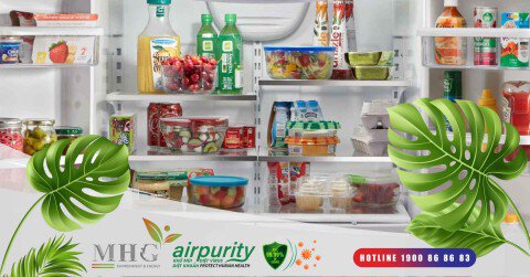 Loại Bỏ Mùi Hôi Tủ Lạnh Với Miếng Dán Khử Mùi Tủ Lạnh Airpurity