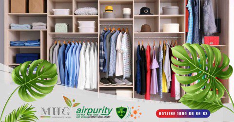 Miếng dán khử mùi tủ quần áo: Giải pháp hiệu quả cho tủ quần áo