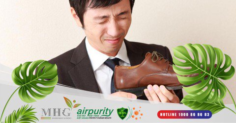 Khử sạch mùi và vi khuẩn từ giày với miếng dán khử mùi giày Airpurity