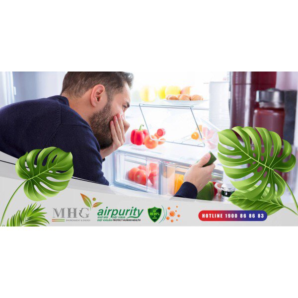 Miếng dán khử mùi tủ lạnh - Đánh bay mùi hôi trong tủ hiệu quả và dễ dàng