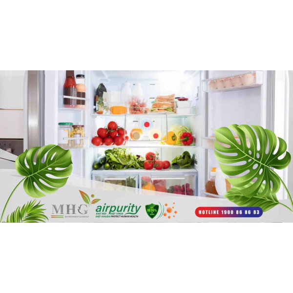 Miếng kháng khuẩn tủ lạnh - Giữ thực phẩm tươi ngon và không lo vi khuẩn