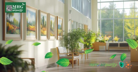 Tạo Không Gian Bệnh Viện An Toàn, Sạch Khuẩn Với Tranh Nano AirPurity