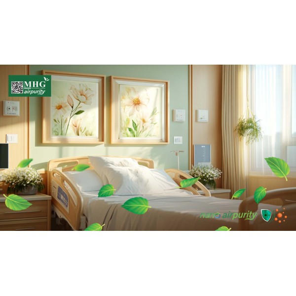 Giải Pháp Kháng Khuẩn Hiện Đại Cho Bệnh Viện Với Tranh Nano AirPurity