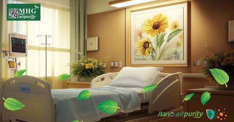 Tranh Nano AirPurity: Giải Pháp Kháng Khuẩn Cho Không Gian Bệnh Viện An Toàn