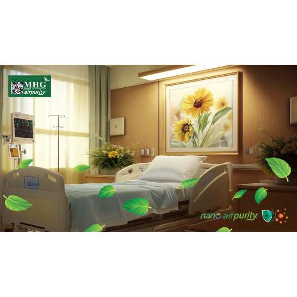 Tranh Nano AirPurity: Giải Pháp Kháng Khuẩn Cho Không Gian Bệnh Viện An Toàn