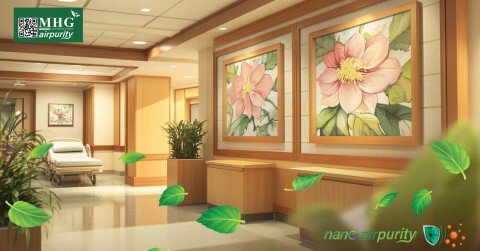 Bảo Vệ Sức Khỏe Trong Bệnh Viện Với Tranh Kháng Khuẩn Nano AirPurity