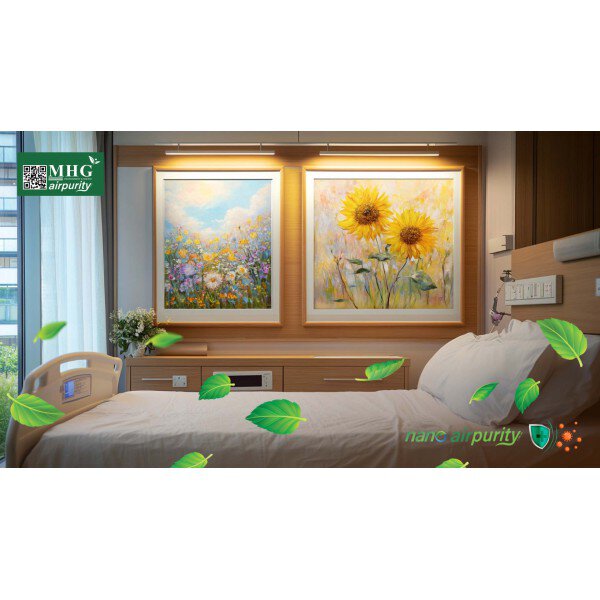 Kháng Khuẩn Và Khử Mầm Bệnh Trong Bệnh Viện Với Tranh Nano AirPurity