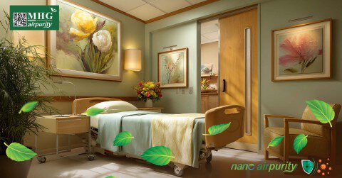 Khử Khuẩn Hiệu Quả, Bảo Vệ Bệnh Nhân Với Tranh Nano AirPurity