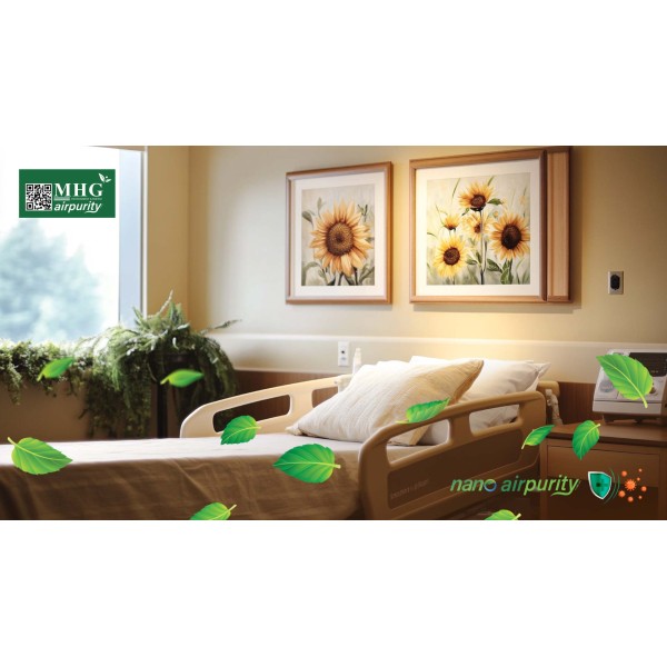 Tranh Nano AirPurity: Bảo Vệ Không Gian Bệnh Viện Khỏi Các Mầm Bệnh Lây Lan