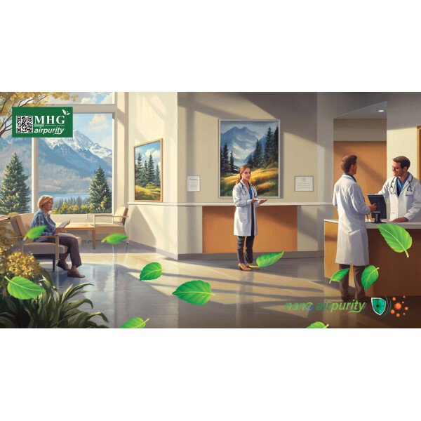 Tranh Nano AirPurity: Giúp Bệnh Viện Tạo Không Gian Sạch, Kháng Khuẩn