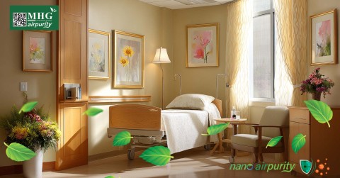 Bảo Vệ Sức Khỏe Bệnh Nhân Với Tranh Nano AirPurity Kháng Khuẩn