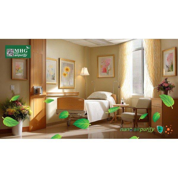 Bảo Vệ Sức Khỏe Bệnh Nhân Với Tranh Nano AirPurity Kháng Khuẩn