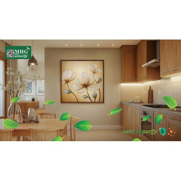 Khử Khuẩn Từ Tranh Nano AirPurity, Mang Lại Phòng Bếp Sạch Mỗi Ngày