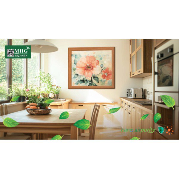 Tranh Nano AirPurity: Giải Pháp Kháng Khuẩn Cho Phòng Bếp Hiện Đại