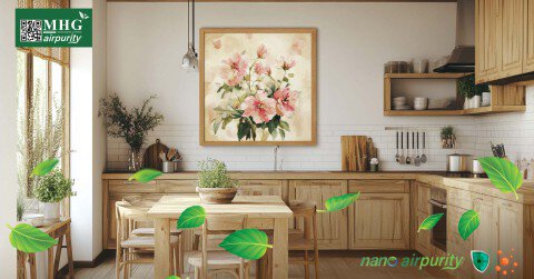 Tranh Nano AirPurity: Kháng Khuẩn Phòng Bếp, Bảo Vệ Gia Đình Khỏi Bệnh Tật