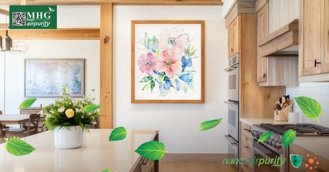 Khử Khuẩn Phòng Bếp Tối Ưu Với Tranh Nano AirPurity