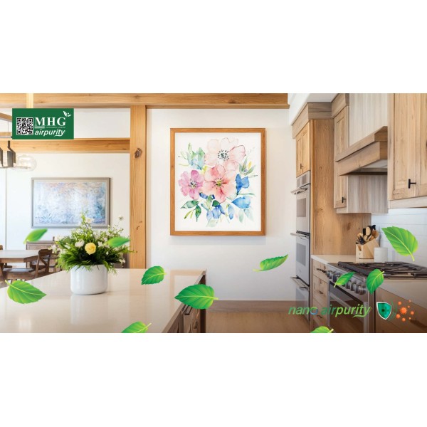 Khử Khuẩn Phòng Bếp Tối Ưu Với Tranh Nano AirPurity