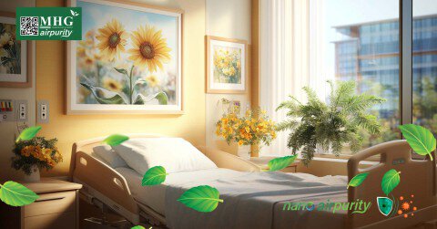 Giảm Nguy Cơ Bệnh Tật Trong Bệnh Viện Với Tranh Nano AirPurity
