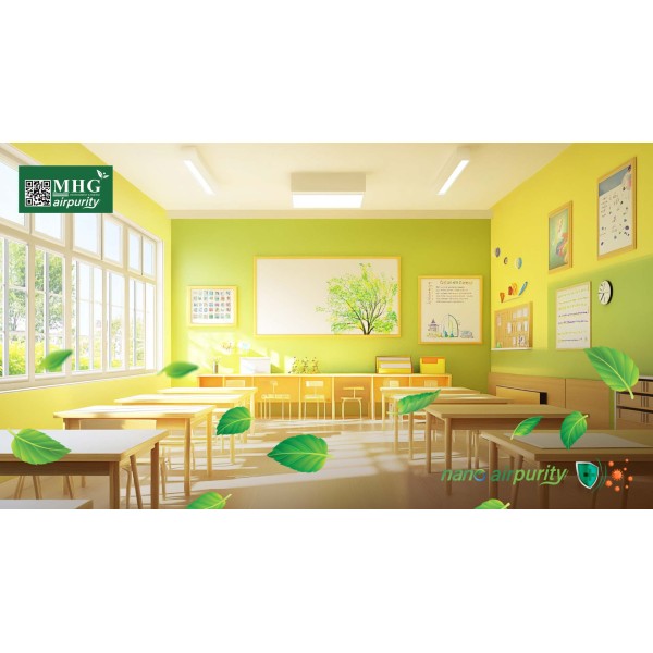Lớp Học Sạch Sẽ Nhờ Công Nghệ Tranh Kháng Khuẩn Nano AirPurity