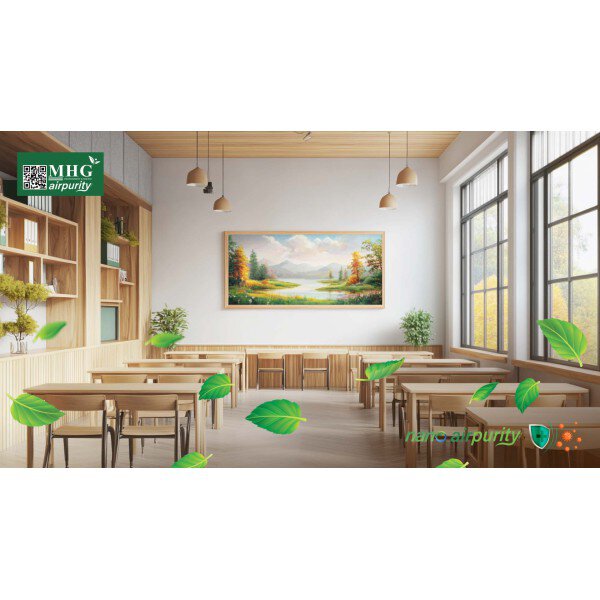 Bảo Vệ Sức Khỏe Học Sinh Với Tranh Kháng Khuẩn Nano AirPurity