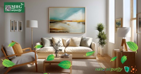 Kháng Khuẩn Hiệu Quả Và Mang Lại Phòng Khách Sạch Sẽ Với Tranh Nano