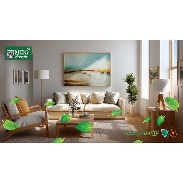 Kháng Khuẩn Hiệu Quả Và Mang Lại Phòng Khách Sạch Sẽ Với Tranh Nano