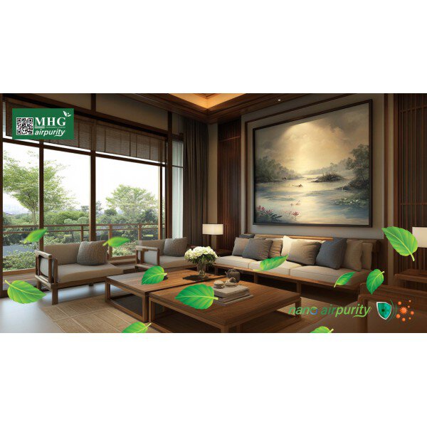 Tranh Nano AirPurity: Kháng Khuẩn Tự Nhiên Cho Không Gian Phòng Khách