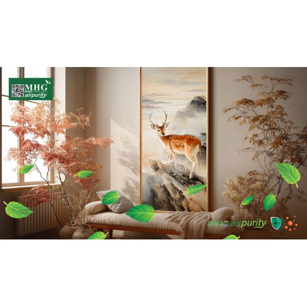 Tạo Môi Trường Phòng Khách Sạch, Tinh Khiết Với Tranh Nano AirPurity