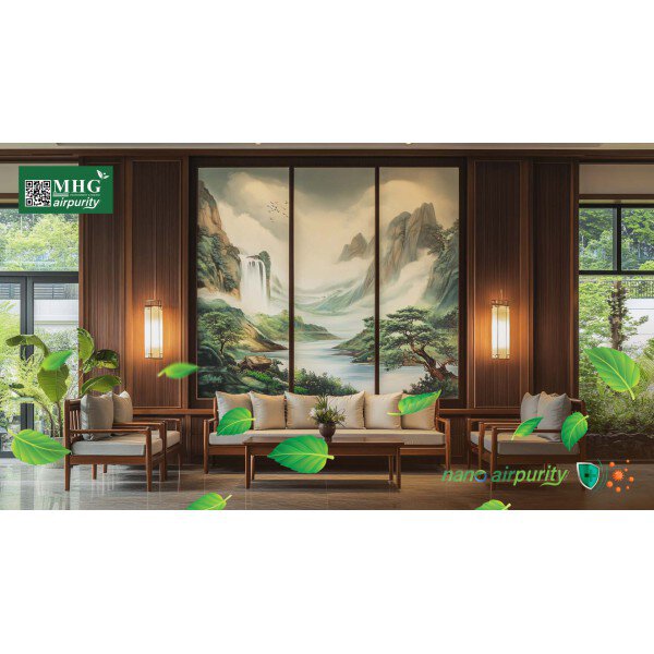 Tranh Nano AirPurity: Giúp Mang Lại Không Gian Sạch Và Vượng Lộc Cho Phong Thủy