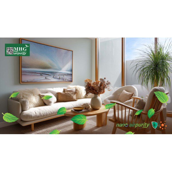 Giữ Phòng Khách Sạn Khỏi Khuẩn Với Tranh Nano AirPurity