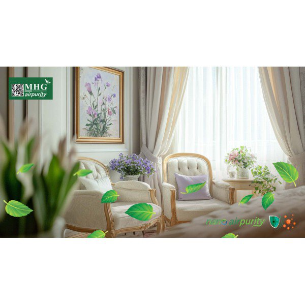 Tạo Không Gian Khách Sạn An Toàn, Kháng Khuẩn Với Tranh Nano AirPurity