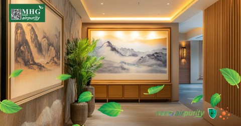 Tranh Nano AirPurity: Tạo Không Gian Khách Sạn Sạch Khuẩn Và Hài Hòa