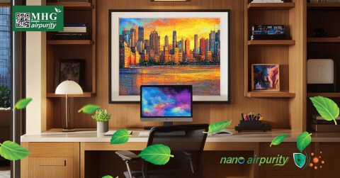 Giảm Mùi Hôi Và Tăng Cường Phòng Làm Việc Kháng Khuẩn Với Tranh Nano