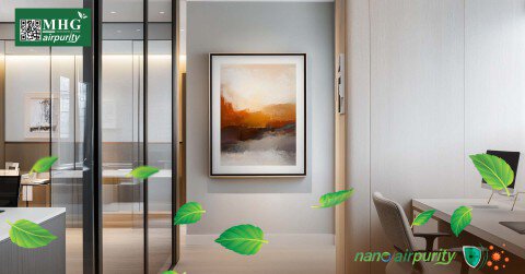 Tạo Phòng Làm Việc An Toàn, Sạch Khuẩn Với Tranh Nano AirPurity