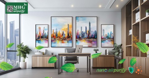 Giảm Mùi Hôi Và Tăng Cường Phòng Làm Việc Kháng Khuẩn Với Tranh Nano