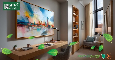 Tạo Môi Trường Sạch Sẽ Và Kháng Khuẩn Cho Phòng Làm Việc Với Tranh Nano