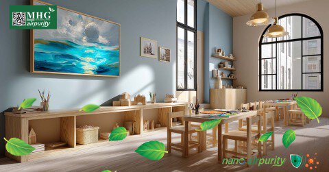 Tranh Nano AirPurity: Khử Khuẩn Hiệu Quả, Tạo Môi Trường An Toàn Cho Trẻ Em