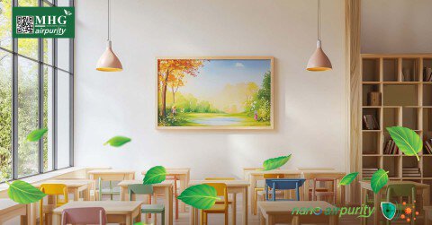Tranh Nano AirPurity: Giải Pháp An Toàn Cho Không Gian Học Tập Của Trẻ Nhỏ
